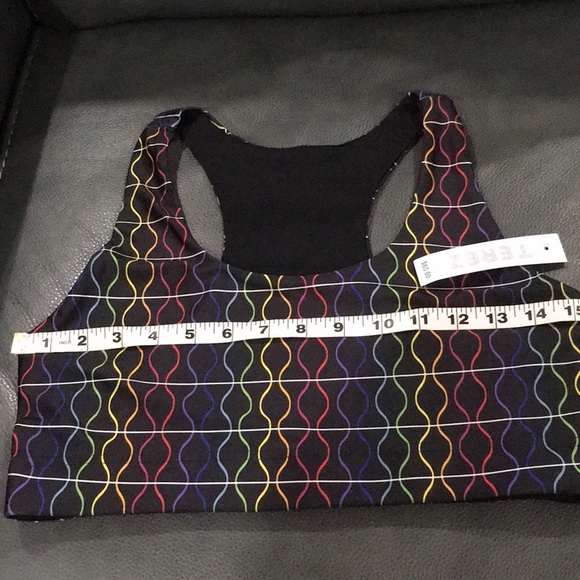 TEREZ RAZOR BACK BLACK RAINBOW ACTIVE SPORTS WEAR - Picture 8 of 9